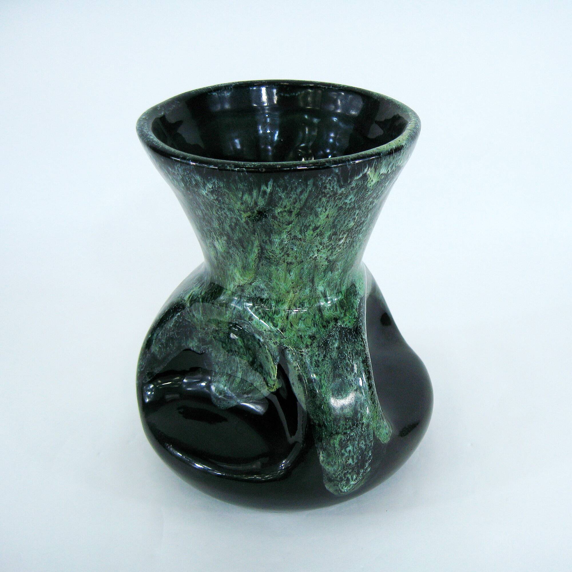 Gaubier ceramic vase Saint-Amand-en-Puisaye - vintage 1950s