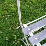 Chaise pliante de jardin