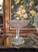 Coupe sur pied en verre