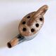 Flower spike vase in the shape of a watering can style Vallauris France