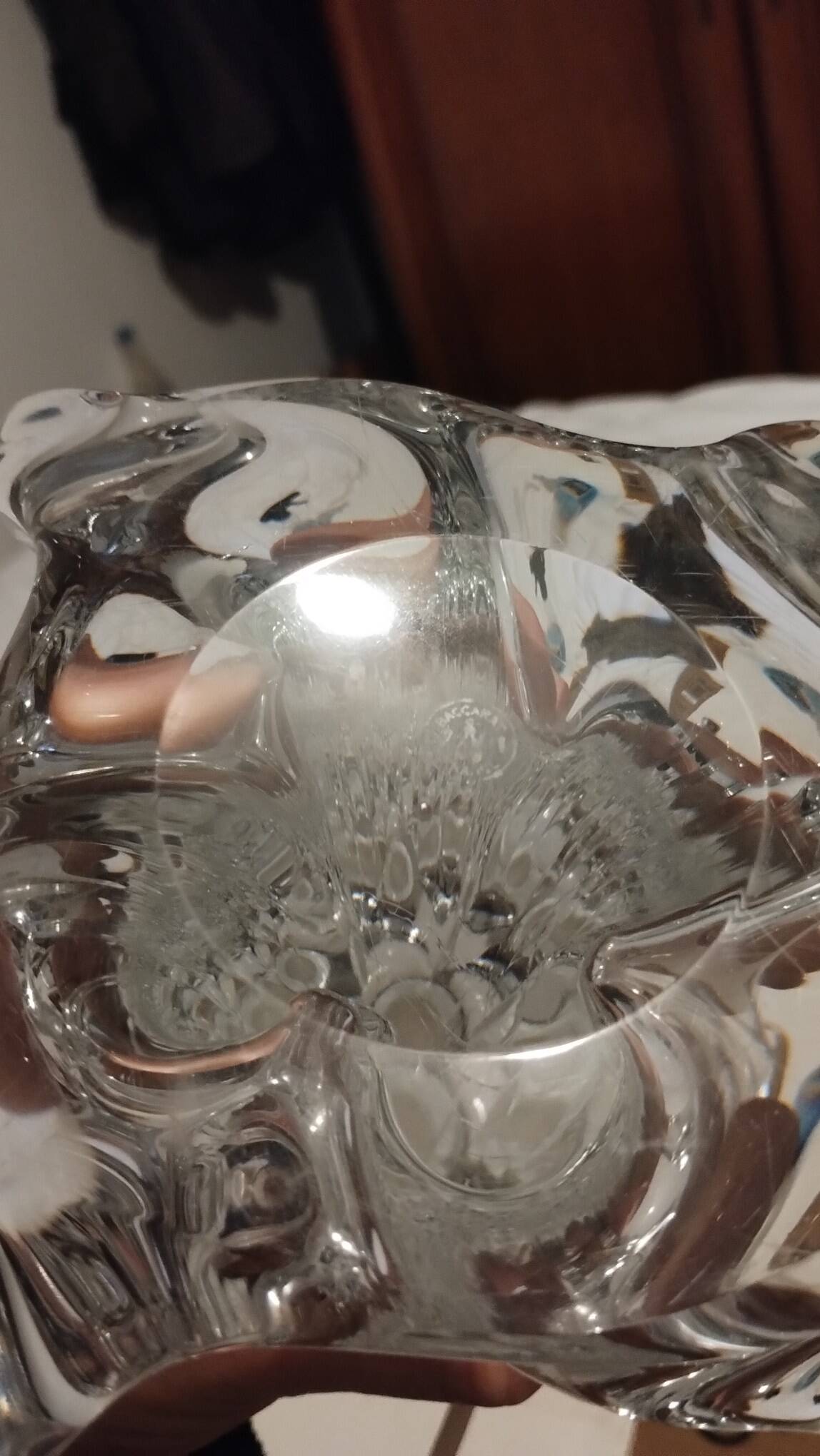 Baccarat crystal lamp