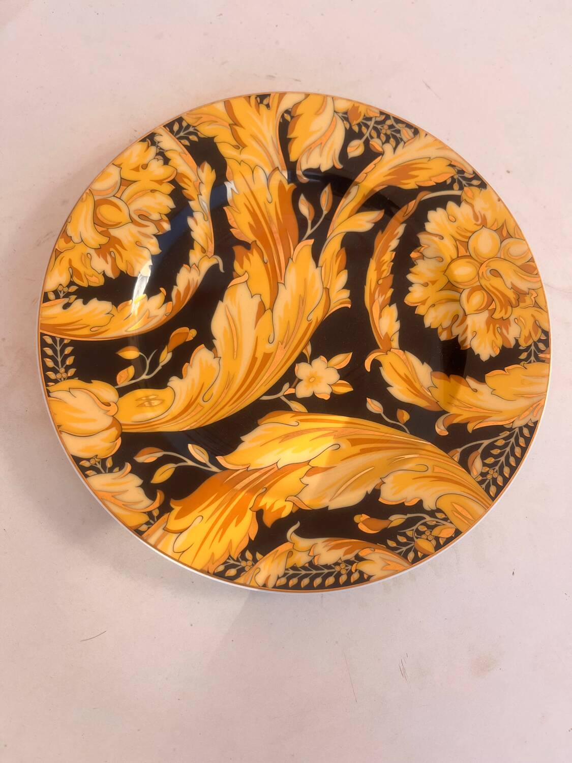 Rosenthal Versace vanity model plate