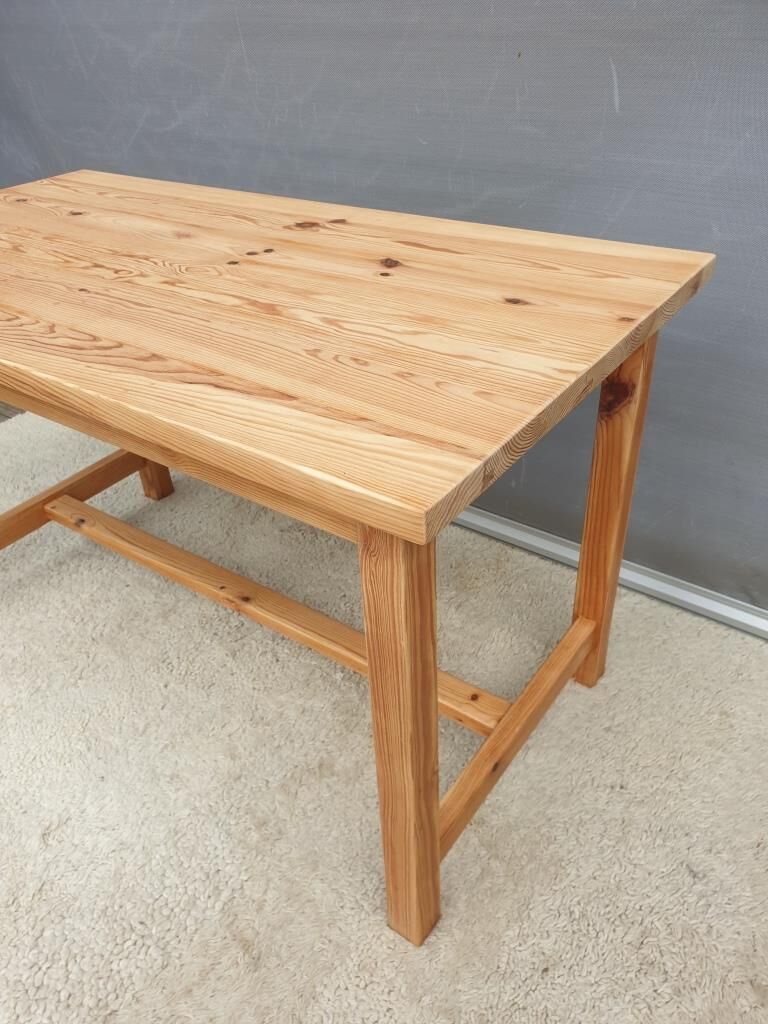 Mountain kitchen table in vintage pine 1970