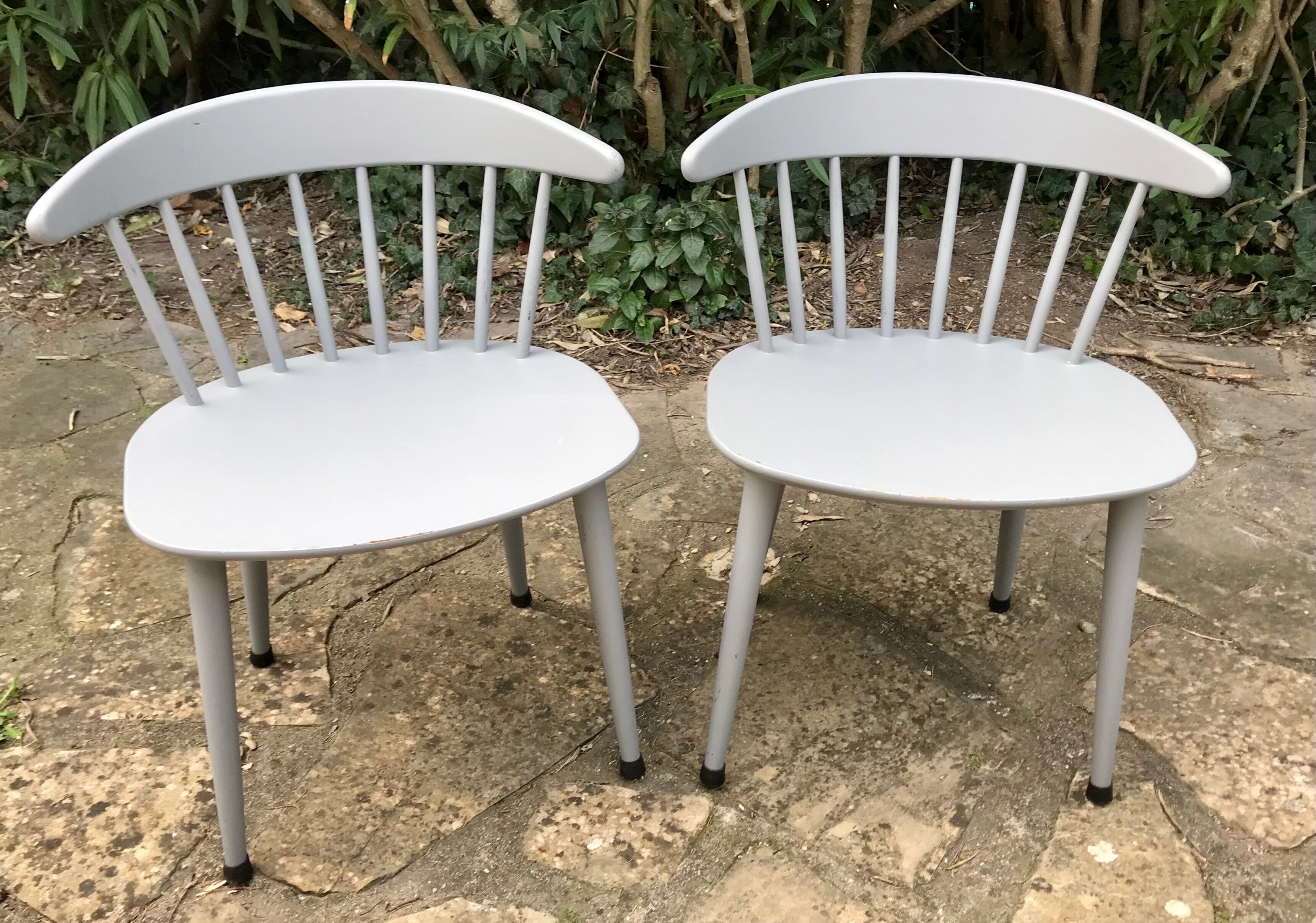 Paire de chaises scandinaves FDB Mobler 1971