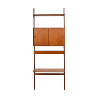 Teak Wall Shelf System by Kai Kristiansen for FM 1960s