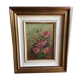 Peinture bouquet de fleurs signée