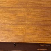 Vintage Swedish teak chest of drawers