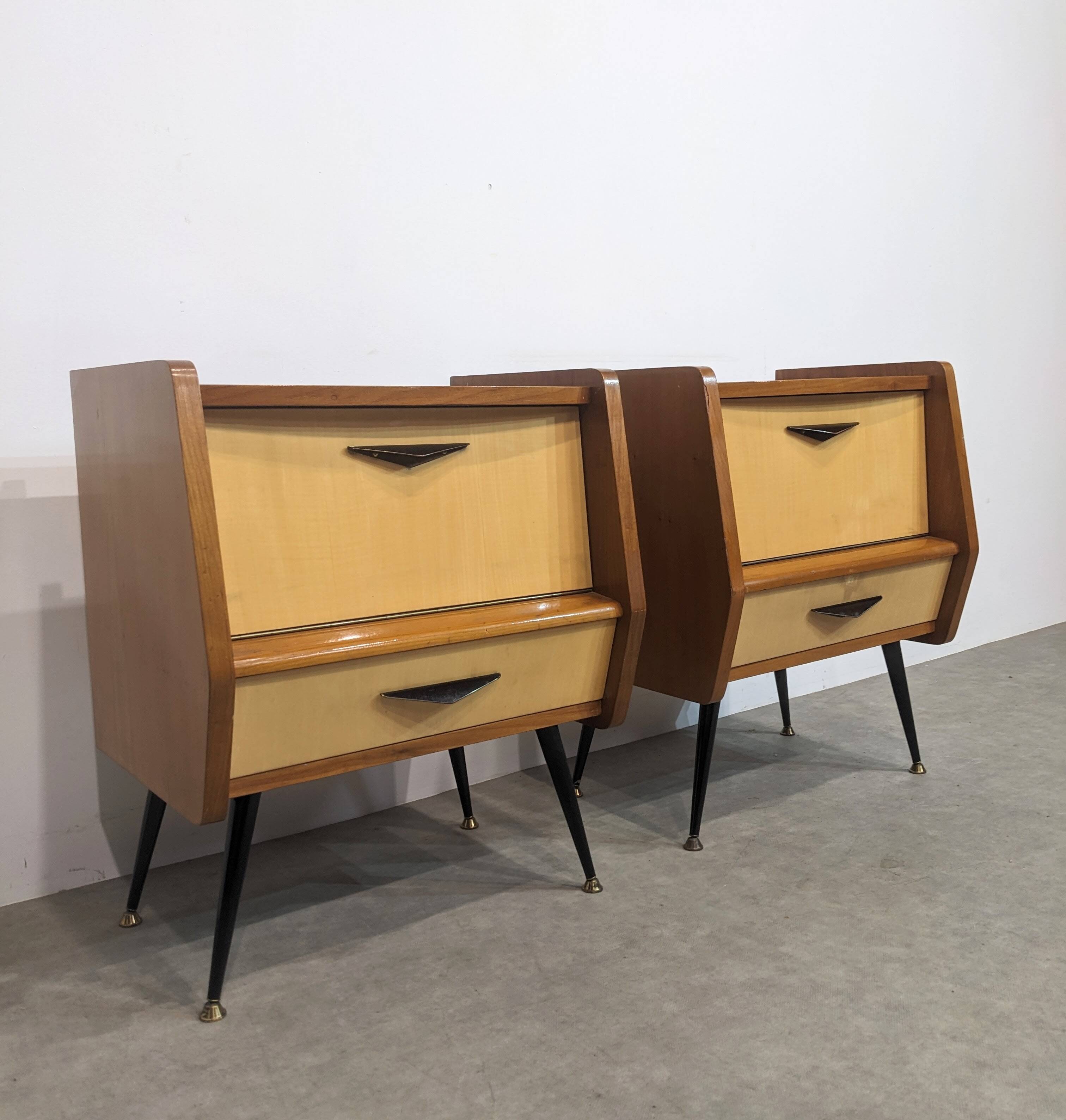 Rockabilly nightstands, 50s