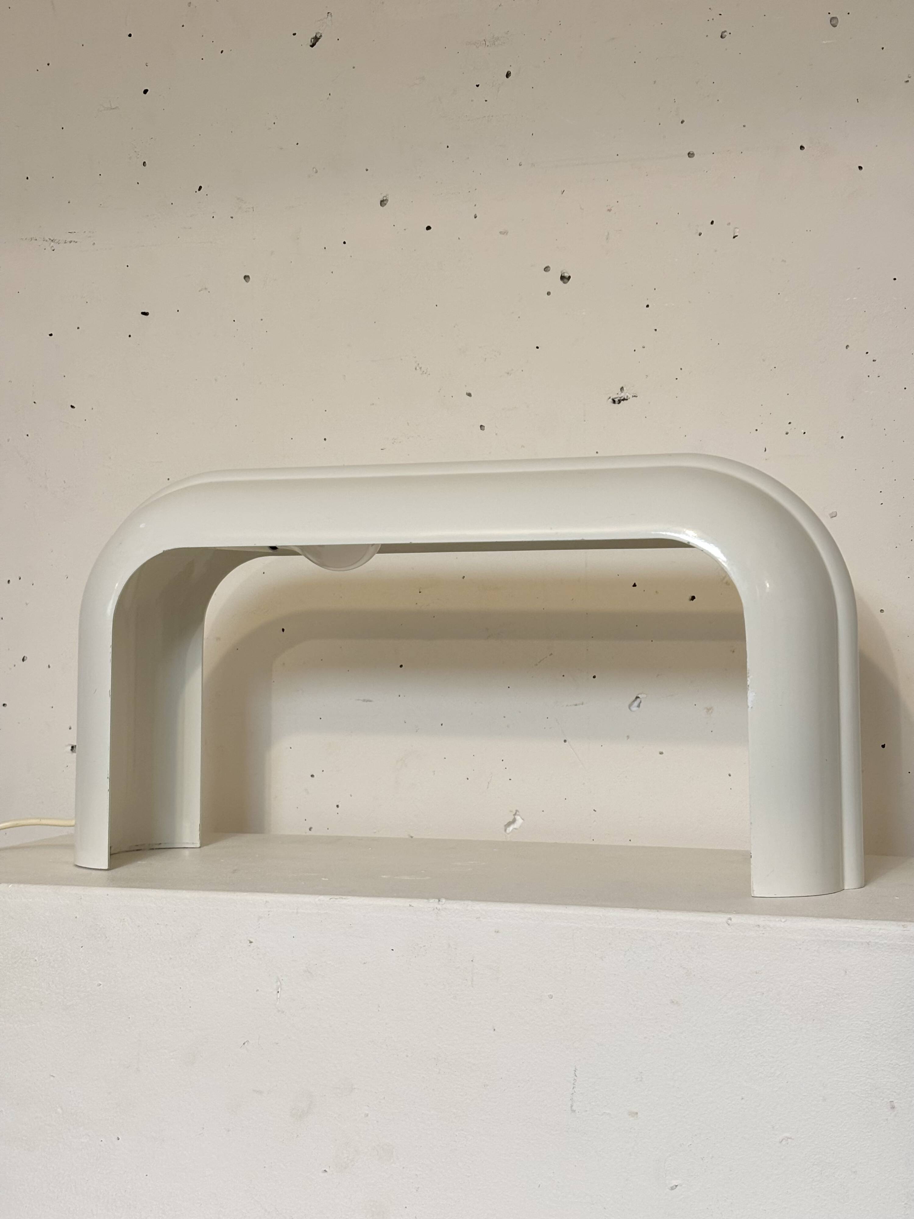 White Eco lamp Luciano Annichini Artemide
