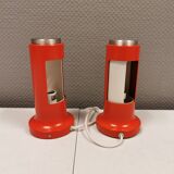 Vintage set of wall lamps model"Contact"designed by Peter Avondoglio for Danish Fog & Mørup