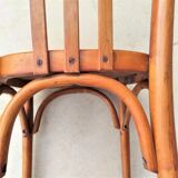 Pair of bistro chairs with bars