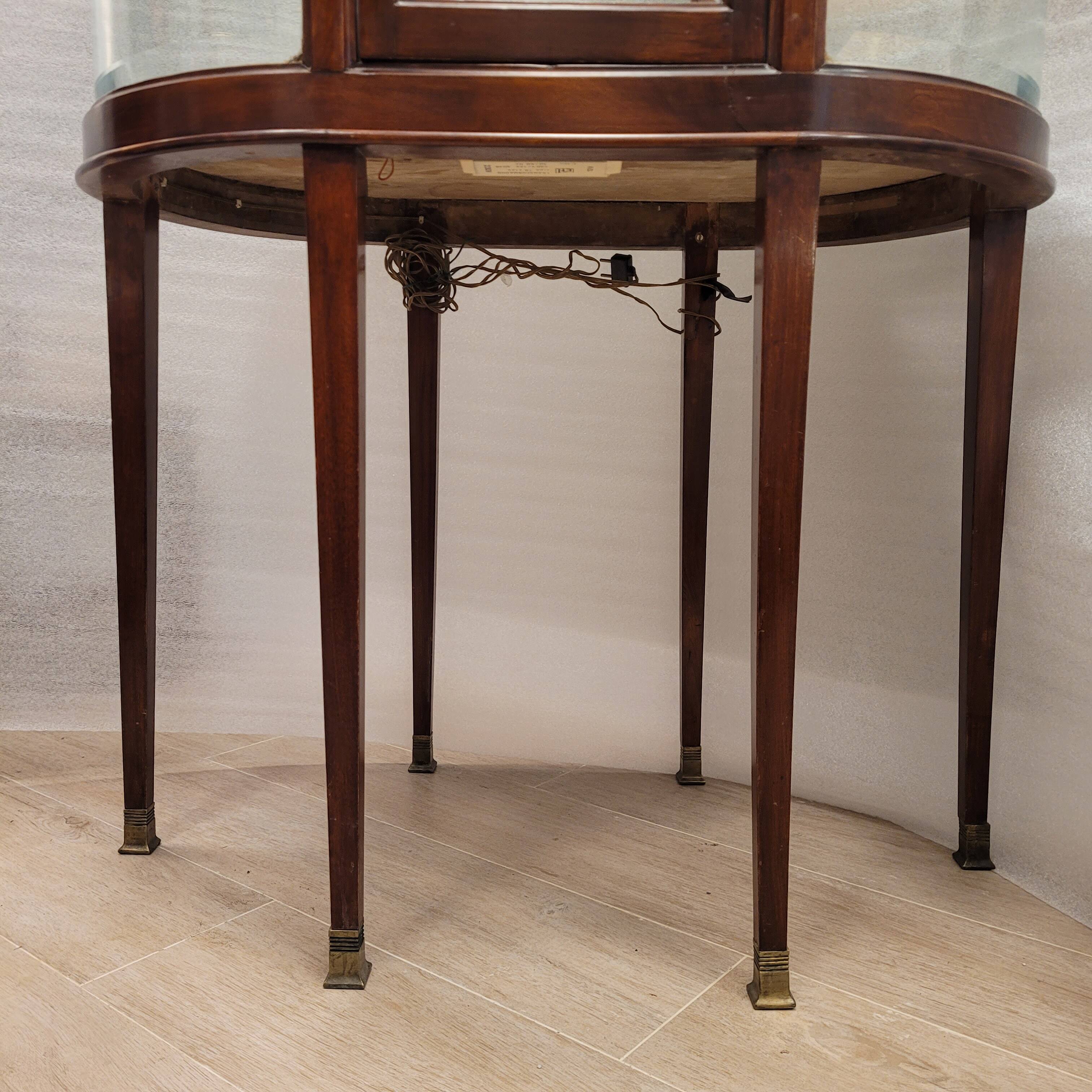 Vitrina, madera de caoba, style Eduardiano, pp. s. XX - Inglaterra