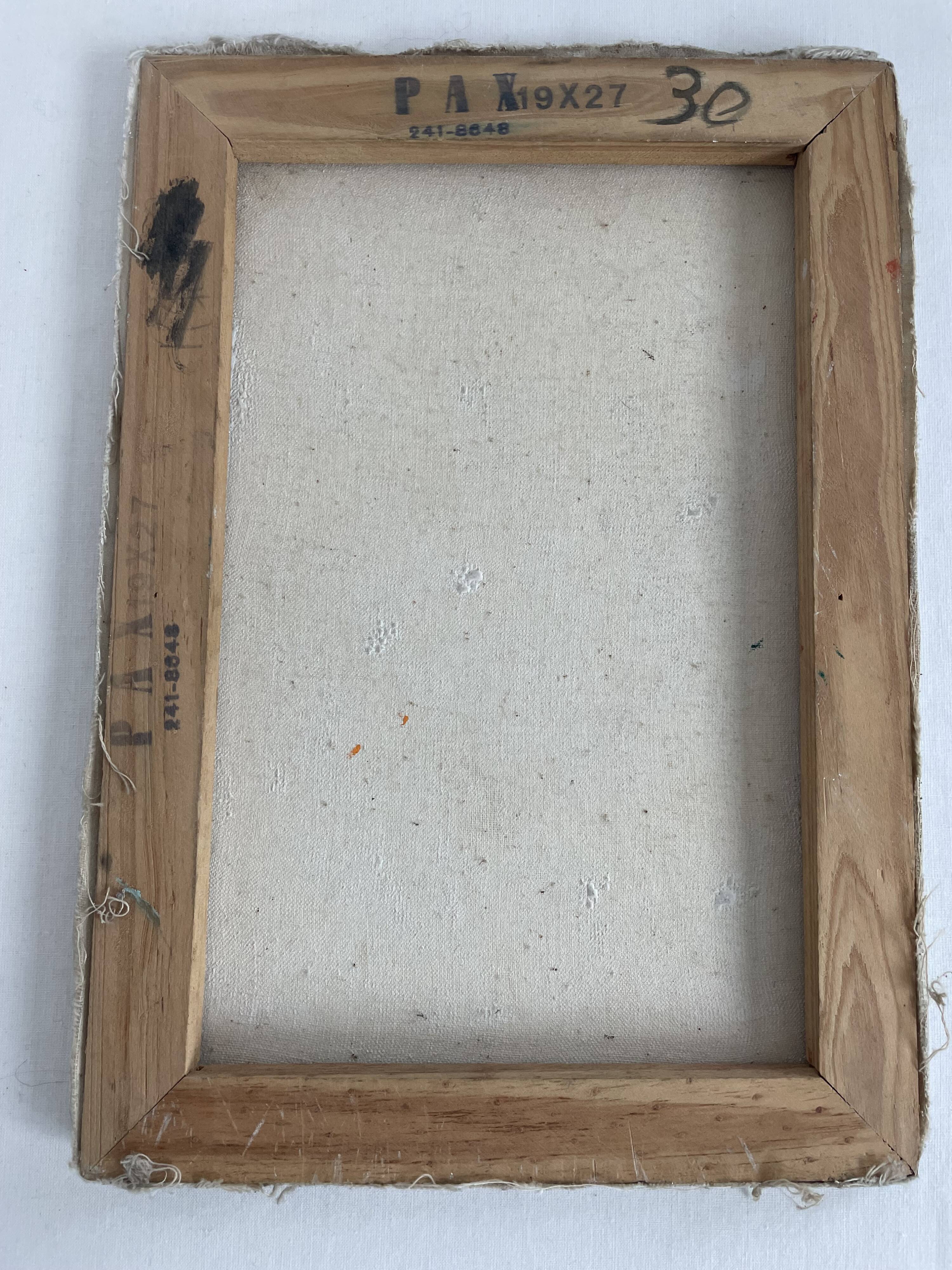 Acrylic painting, naive art, street scene Brazil, colorful colonial houses, sea, sailing boats