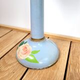 Blue vintage hat holder