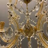 Vintage Italian Crystal Chandelier
