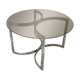 Mauro Pasquineli's circle line table for Steiner 1970