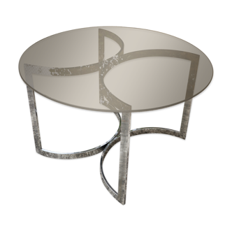 Mauro Pasquineli's circle line table for Steiner 1970