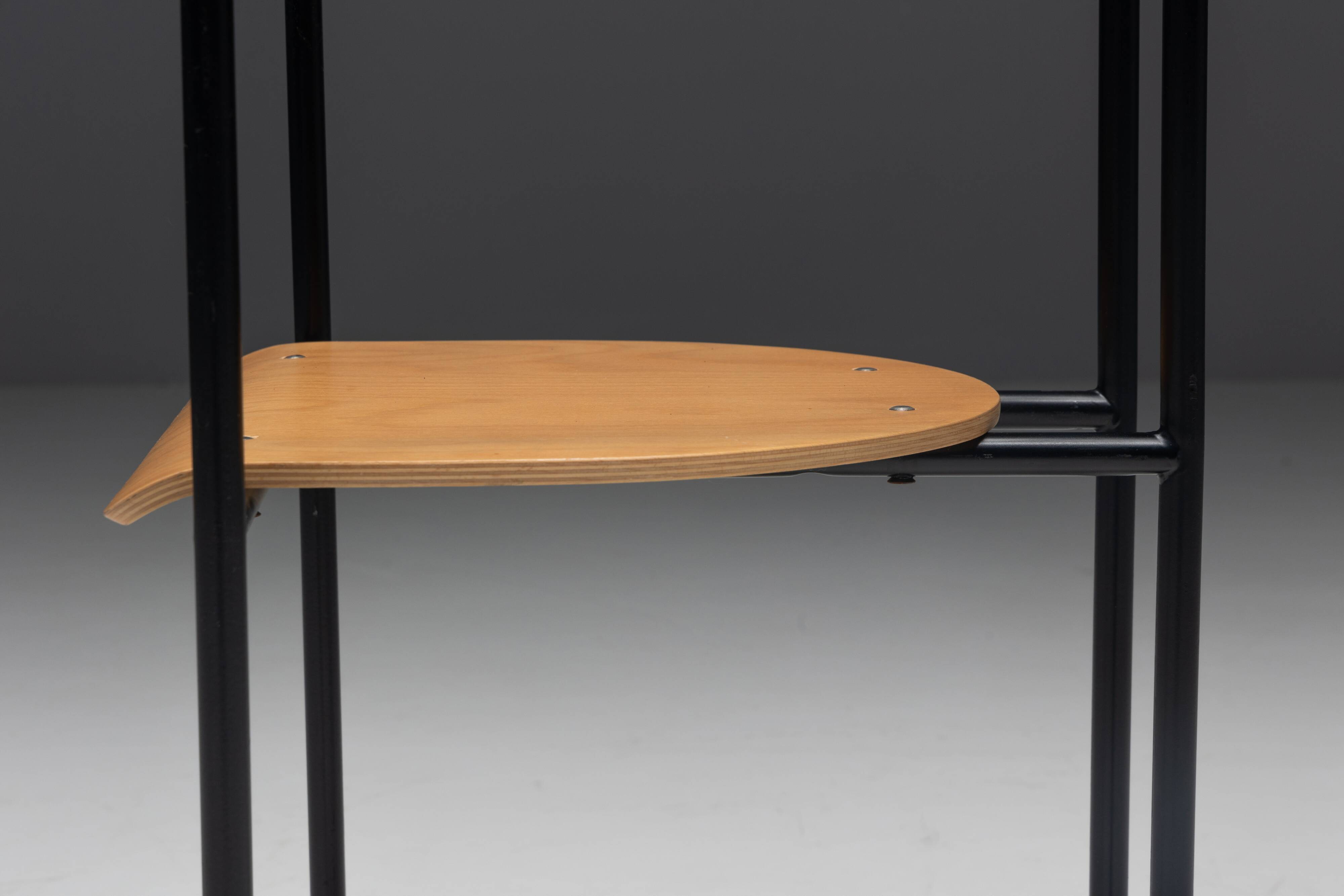 Postmodern "Tokyo" Armchairs by Rodney Kinsman for Bieffeplast, Italy, 1980s