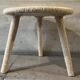 Sheepskin coffee table