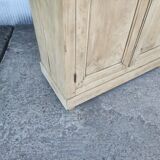 Natural wood cabinet