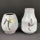 2 vintage mini vases, scheurich, collectable mid century ceramics