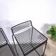 Set 4 x Zwarte HAY barkruk, Hee Welling