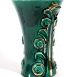 1940s Evrt and Gold Vase