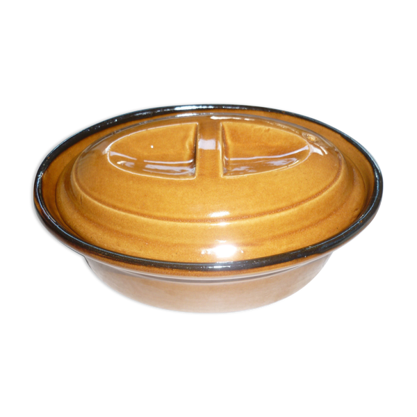 Terrine ovale 27 cm pour pâté ou mijoter 1960