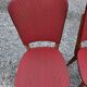 6 vintage oak chairs from the 1960s