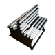 Double banc pour enfant années 50