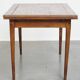 English Antique Extendable Dining Table in Elm and Cherry Wood