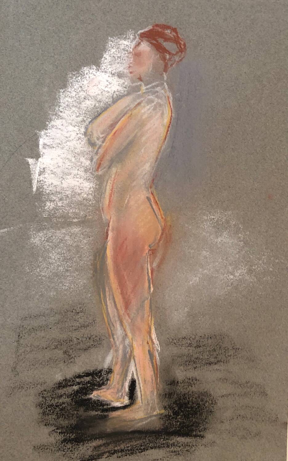 Illustration "Nu coloré 1"