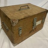 Vintage wooden loom box