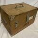 Vintage wooden loom box