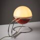 Formland red Space Age table lamp by Sidse Werner & Leif Alring for Fog & Mørup, Denmark, 1970s