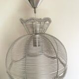 Wired metal suspension