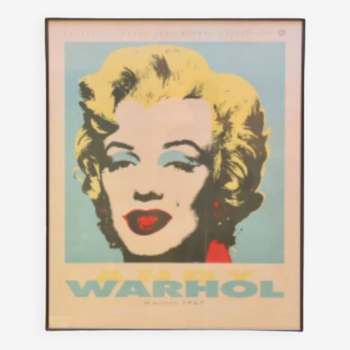 Sérigraphie d’Andy Warhol des années 80