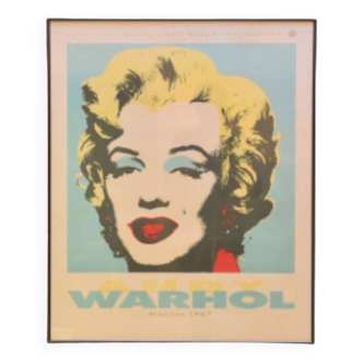 Sérigraphie d’Andy Warhol des années 80