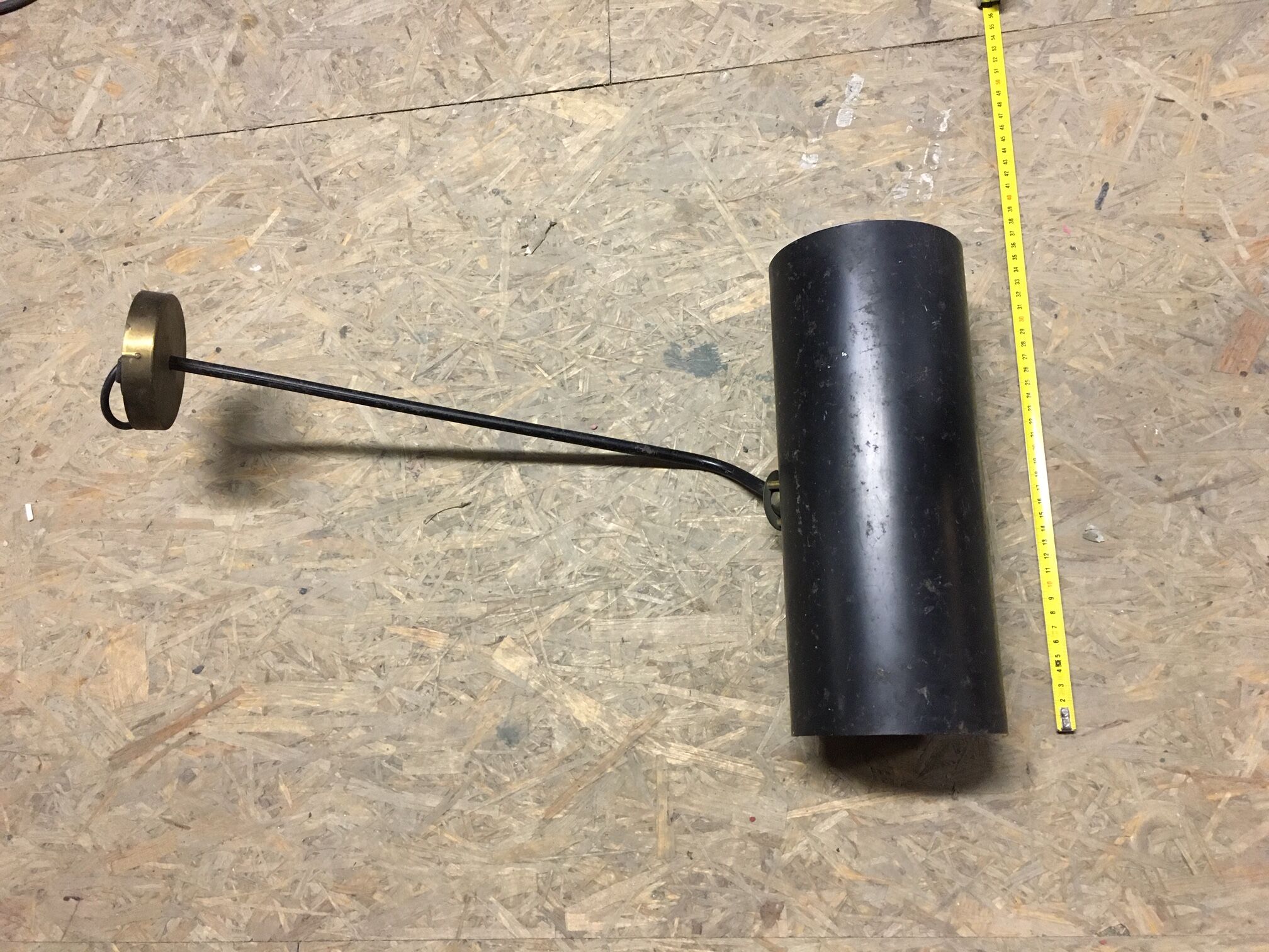 Light tube wall light