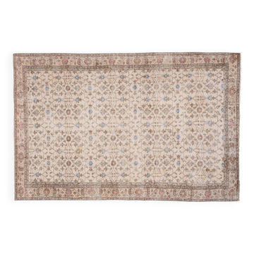 Tapis Oushak turc vintage 212x321 cm