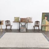 6x10 Rug For Living Room Soft Blue Beige Vintage Rug, 194x303Cm SK 34945