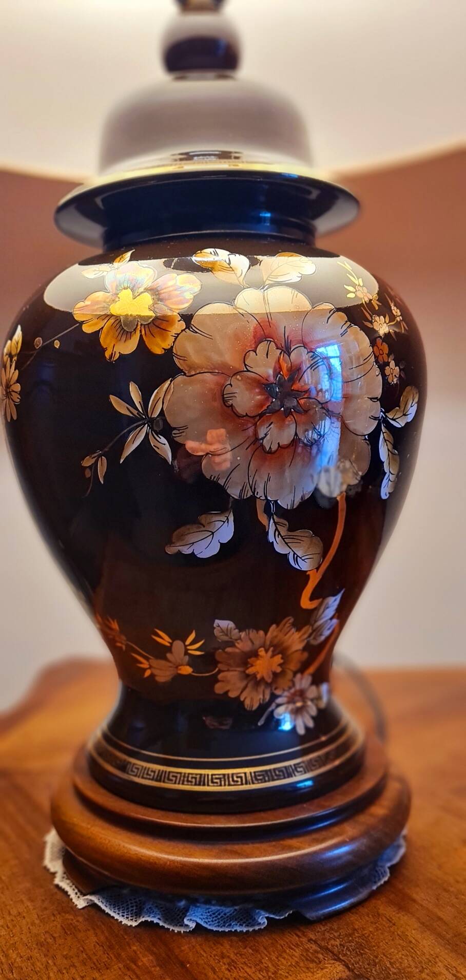 Very large Louis Drimmer lamp