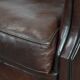 Fauteuil en cuir de mouton de luxe au look intemporel