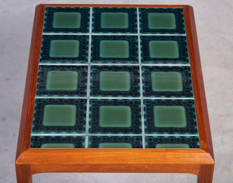 Nest of teak tables, 1960s, Set of 3