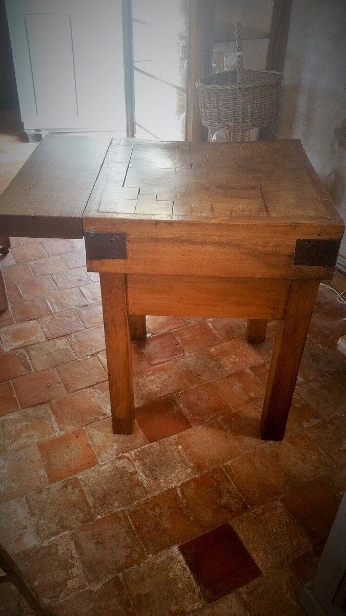 Butcher block era Art Deco