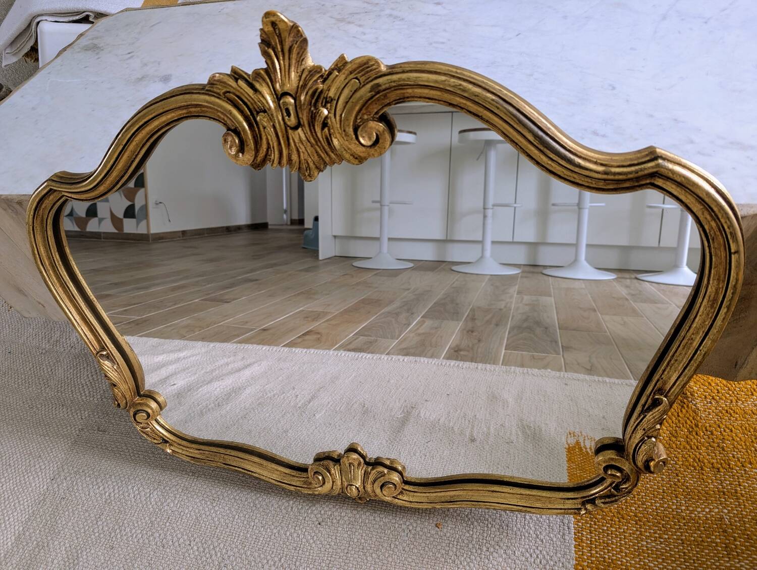 Rococo style mirror