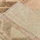 Turkish Pale Red & Cream Vintage Runner Rug, 71x378Cm
