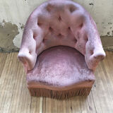 Armchairs pink captionne toad