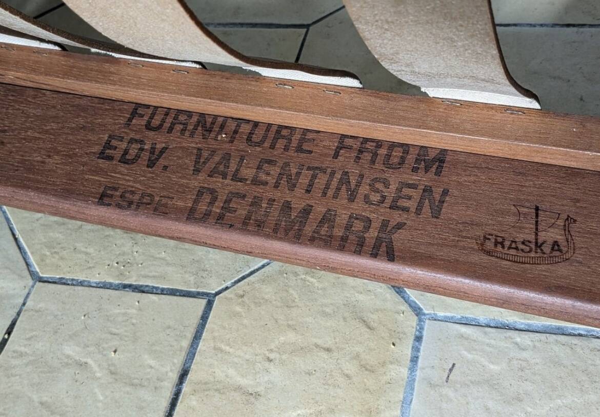 Fauteuil scandinave danois Valentinsen