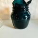 Vintage turquoise blue carafe